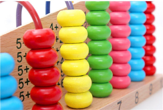 Calculation Shelf - Abacus for Math Skills - Montessori