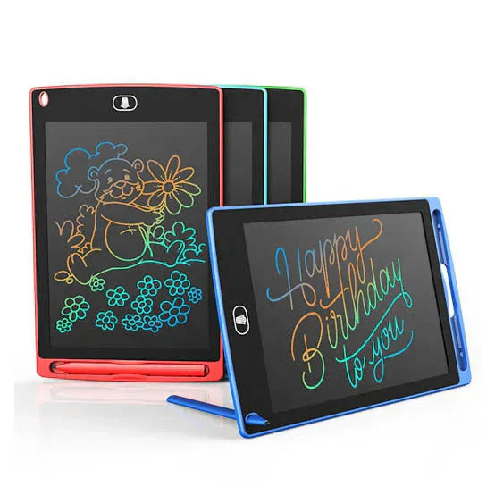 Three In One Kids Learning Deal (Sank Magic Book + Water Magic Book + 8.5 Inches Writing Tablet)