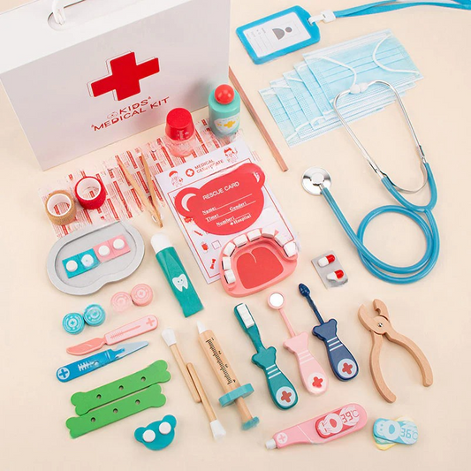 Children's Medical Kit Wooden