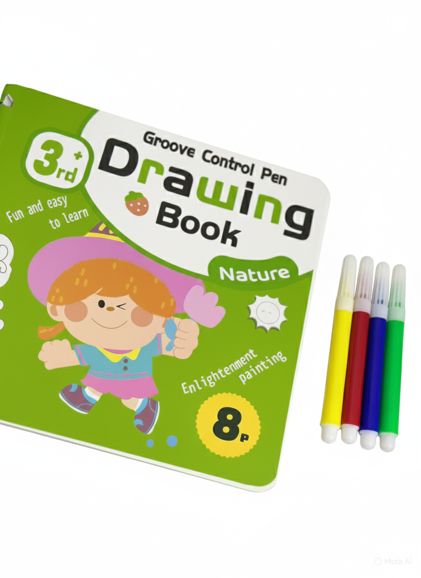 Groove Control Pen Drawing Books