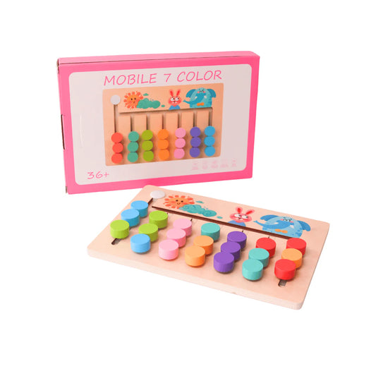 Wooden Mobile 7 Colour Match Toy