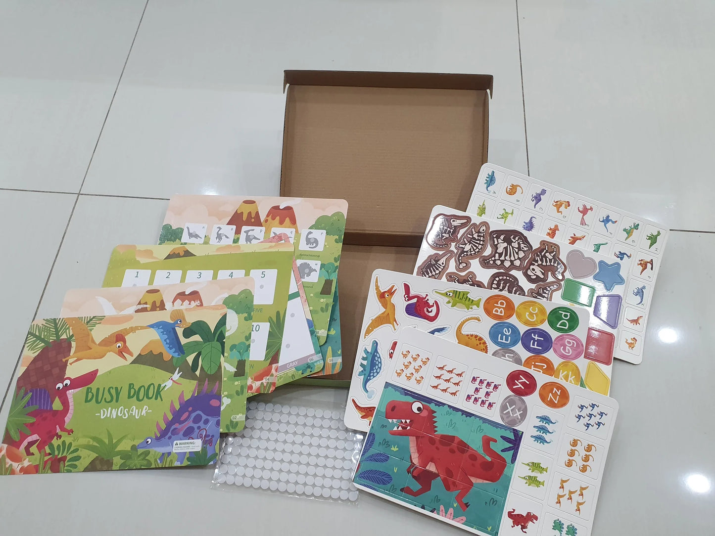 Montessori Learning Busy Book for Kids