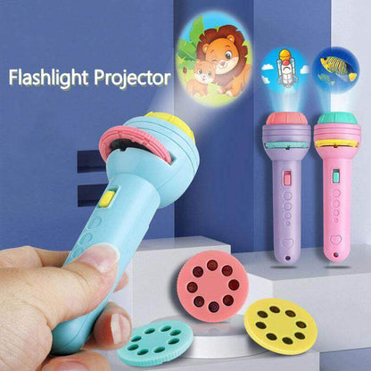 Projection Flashlight for Kids (3 Discs)
