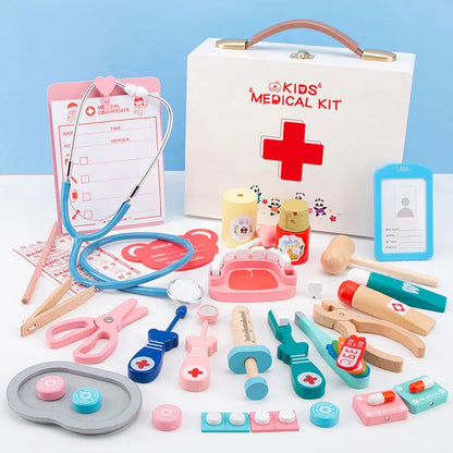 Children's Medical Kit Wooden